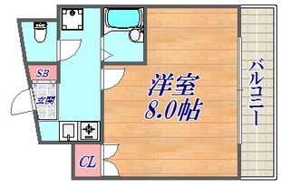 ステューディオ北野の物件間取画像